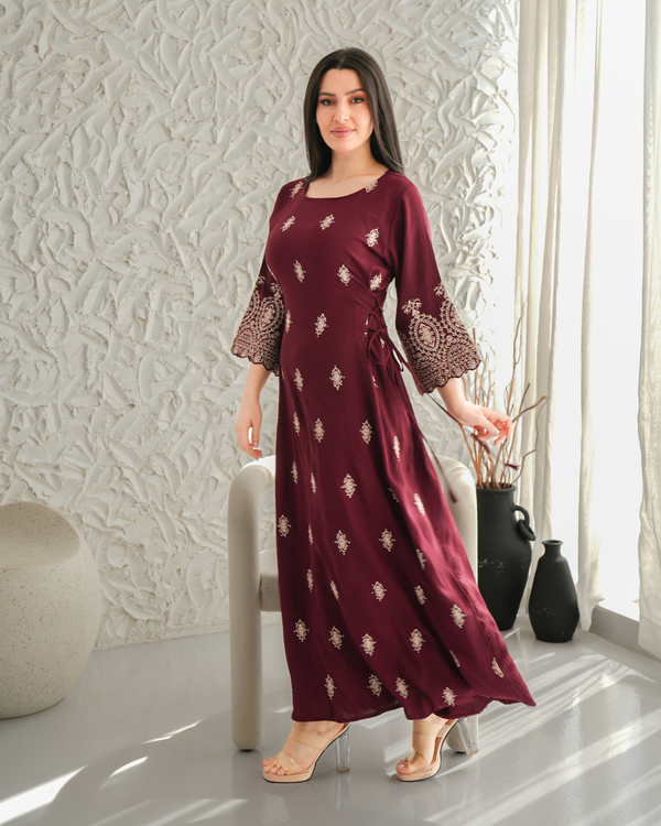 Majestic Grace Eid Jalabiya – A Modern Expression of Saudi Elegance - 4394