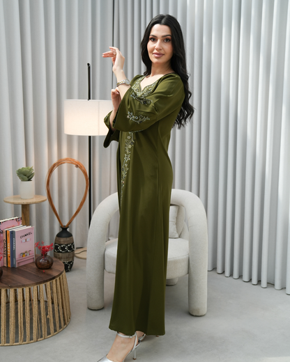 Majestic Grace Eid Jalabiya – A Modern Expression of Saudi Elegance - 4443