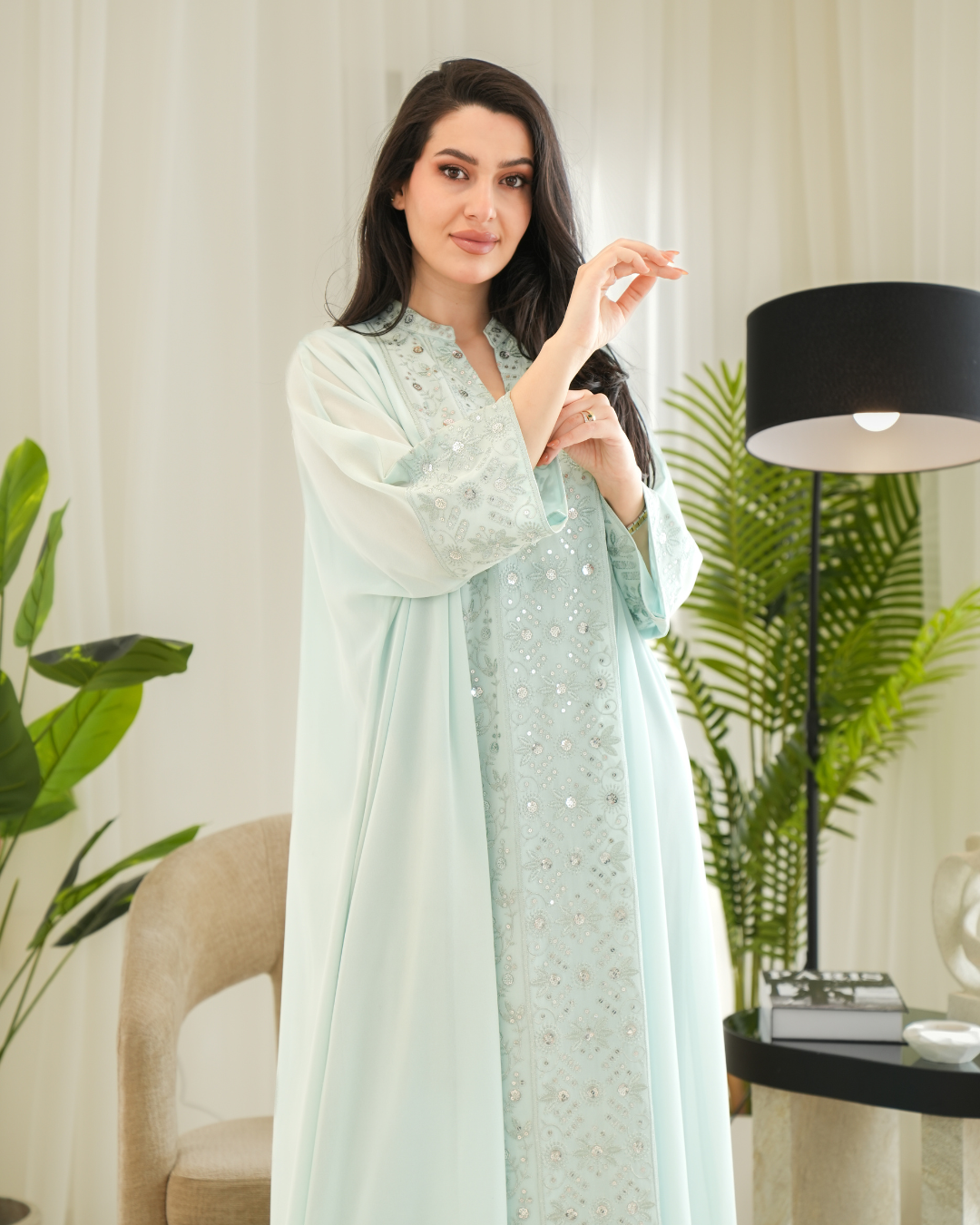 Majestic Grace Eid Jalabiya – A Modern Expression of Saudi Elegance - 4517