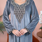 Elegant winter jalabiya with a distinctive modern design - DB216