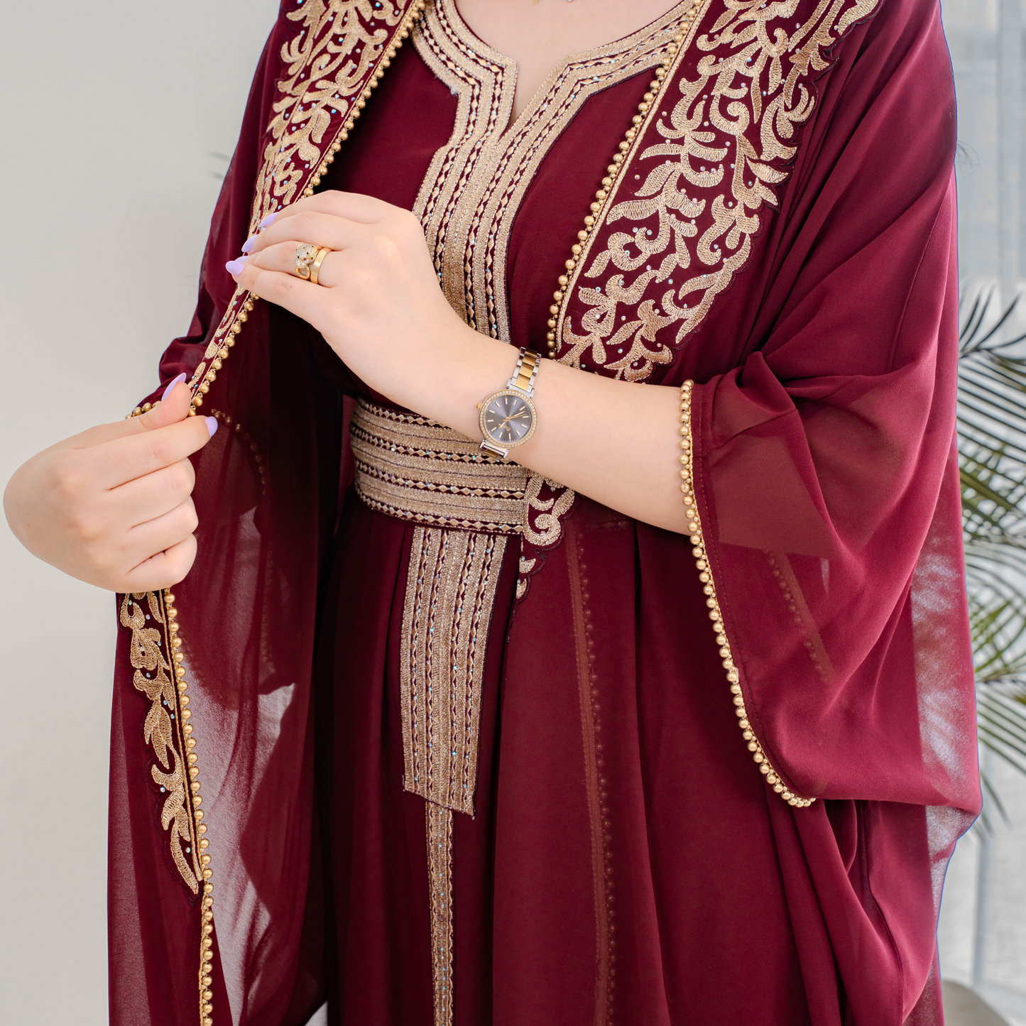 Bint Al-Bilad New Summer Collection 2025 | Stylish Jalabiyas & Kaftans - 4482