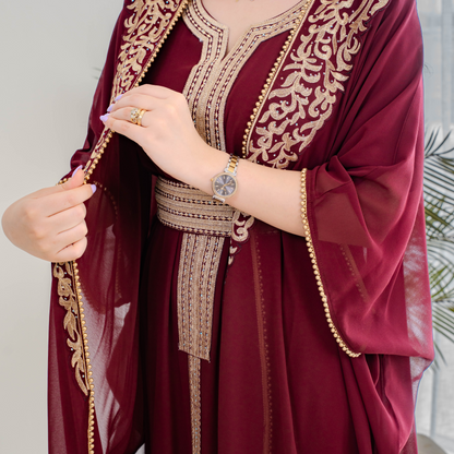 Bint Al-Bilad New Summer Collection 2025 | Stylish Jalabiyas & Kaftans - 4482