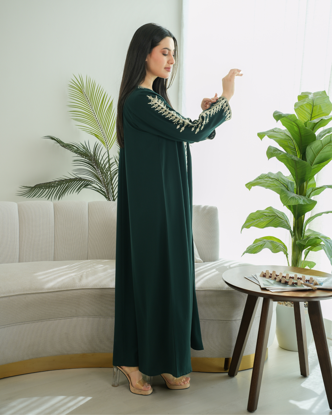 Majestic Grace Eid Jalabiya – A Modern Expression of Saudi Elegance - 4513