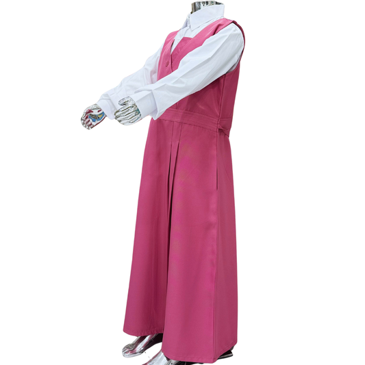 Saudi Girls’ School Uniform – Pink Jumper with White Shirt (Style - six)