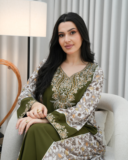 Majestic Grace Eid Jalabiya – A Modern Expression of Saudi Elegance - 4389