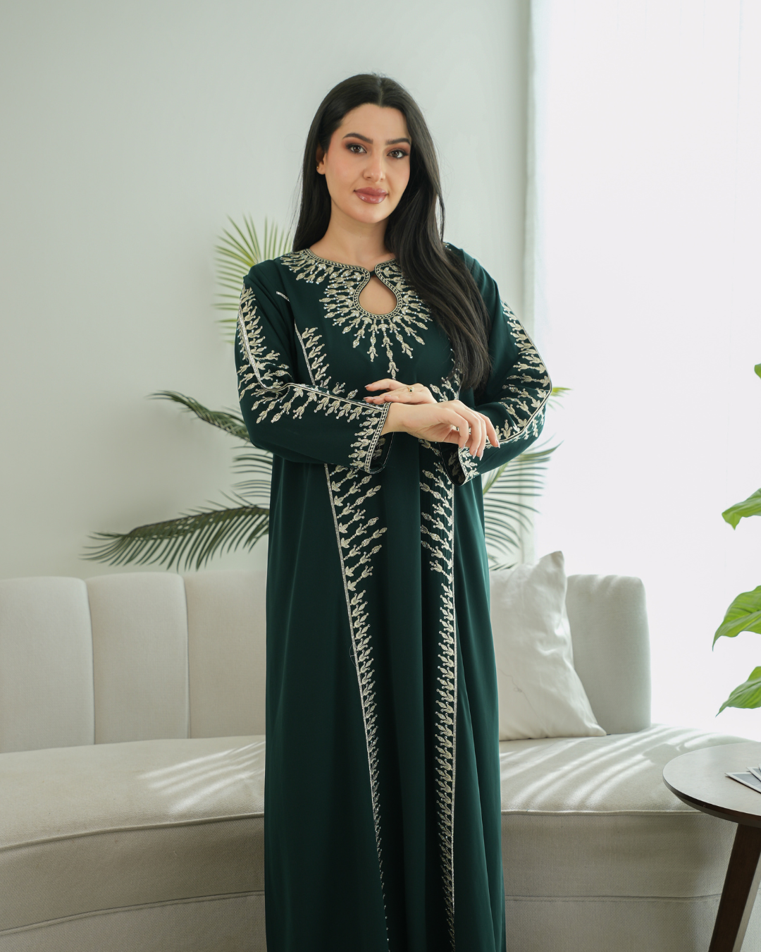 Majestic Grace Eid Jalabiya – A Modern Expression of Saudi Elegance - 4513