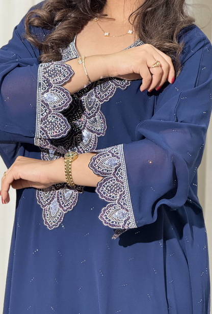 Zr786 - جلابية ذوق راقٍ بإطلالة محتشمة