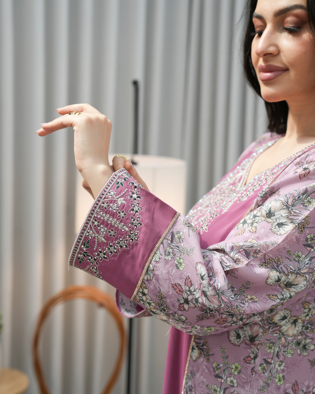 Majestic Grace Eid Jalabiya – A Modern Expression of Saudi Elegance - 4444