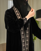Winter Classic Abaya with Modern Cut – Timeless Modest Style By Bint Al Bilad - AB010