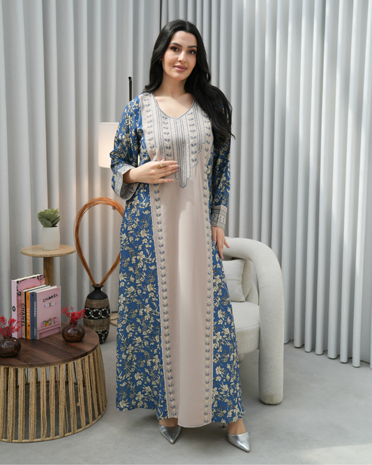 Majestic Grace Eid Jalabiya – A Modern Expression of Saudi Elegance - 4442