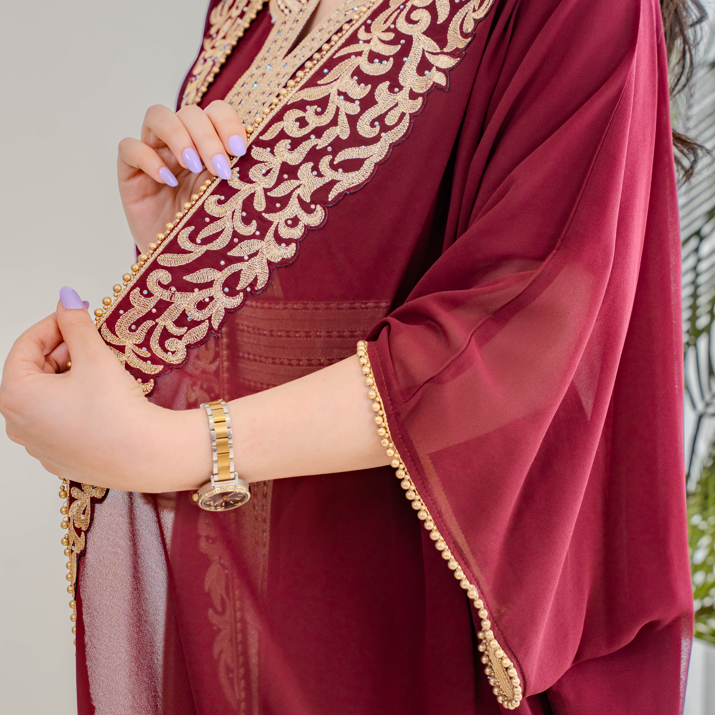 Bint Al-Bilad New Summer Collection 2025 | Stylish Jalabiyas & Kaftans - 4482