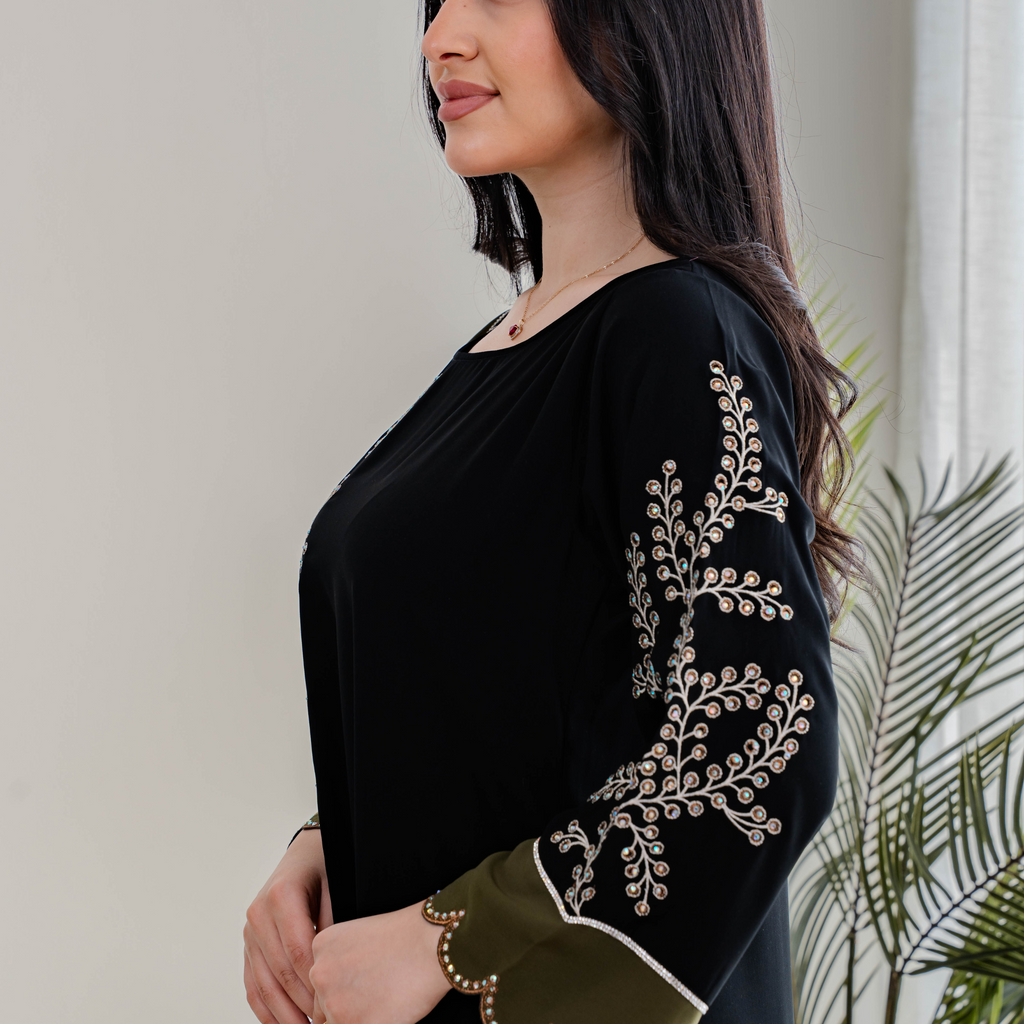 Bint Al-Bilad New Summer Collection 2025 | Stylish Jalabiyas & Kaftans - ZR-591