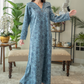 Elegant winter jalabiya with a distinctive modern design - 4532