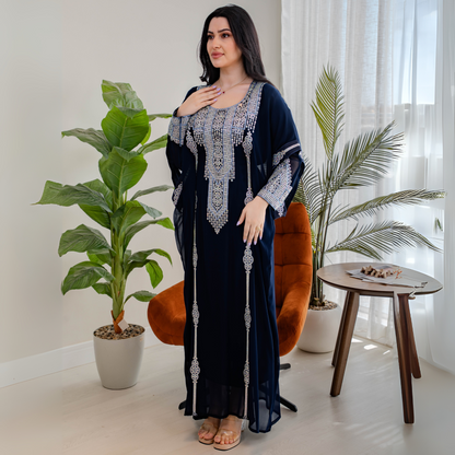 Bint Al-Bilad New Summer Collection 2025 | Stylish Jalabiyas & Kaftans - ZR-620