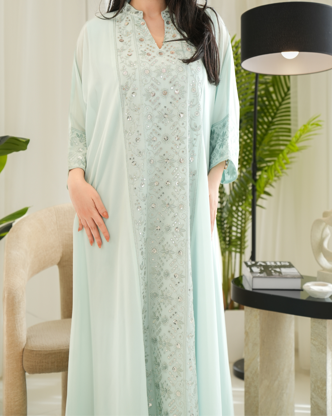 Majestic Grace Eid Jalabiya – A Modern Expression of Saudi Elegance - 4517