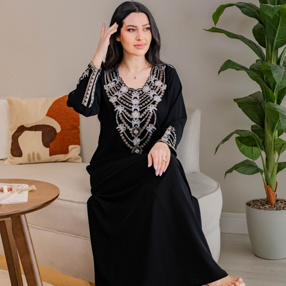 Bint Al-Bilad New Summer Collection 2025 | Stylish Jalabiyas & Kaftans - ZR613