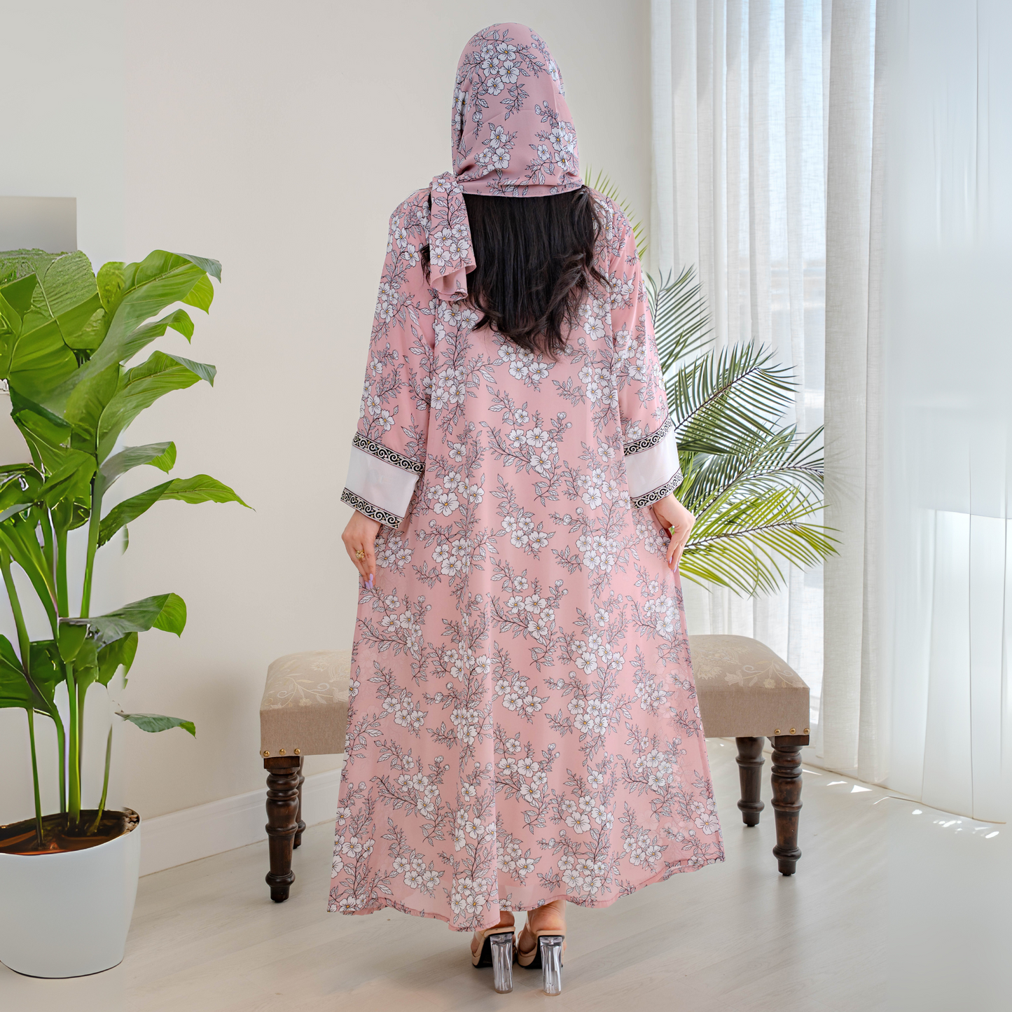Bint Al-Bilad New Summer Collection 2025 | Stylish Jalabiyas & Kaftans - 4071