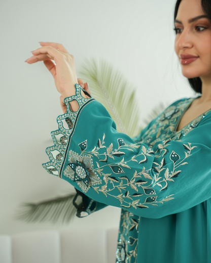 Elegant Eid Ul Fitr jalabiya with a distinctive modern design - 4480