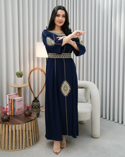 Majestic Grace Eid Jalabiya – A Modern Expression of Saudi Elegance - 4408