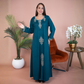 Elegant winter jalabiya with a distinctive modern design - 4551