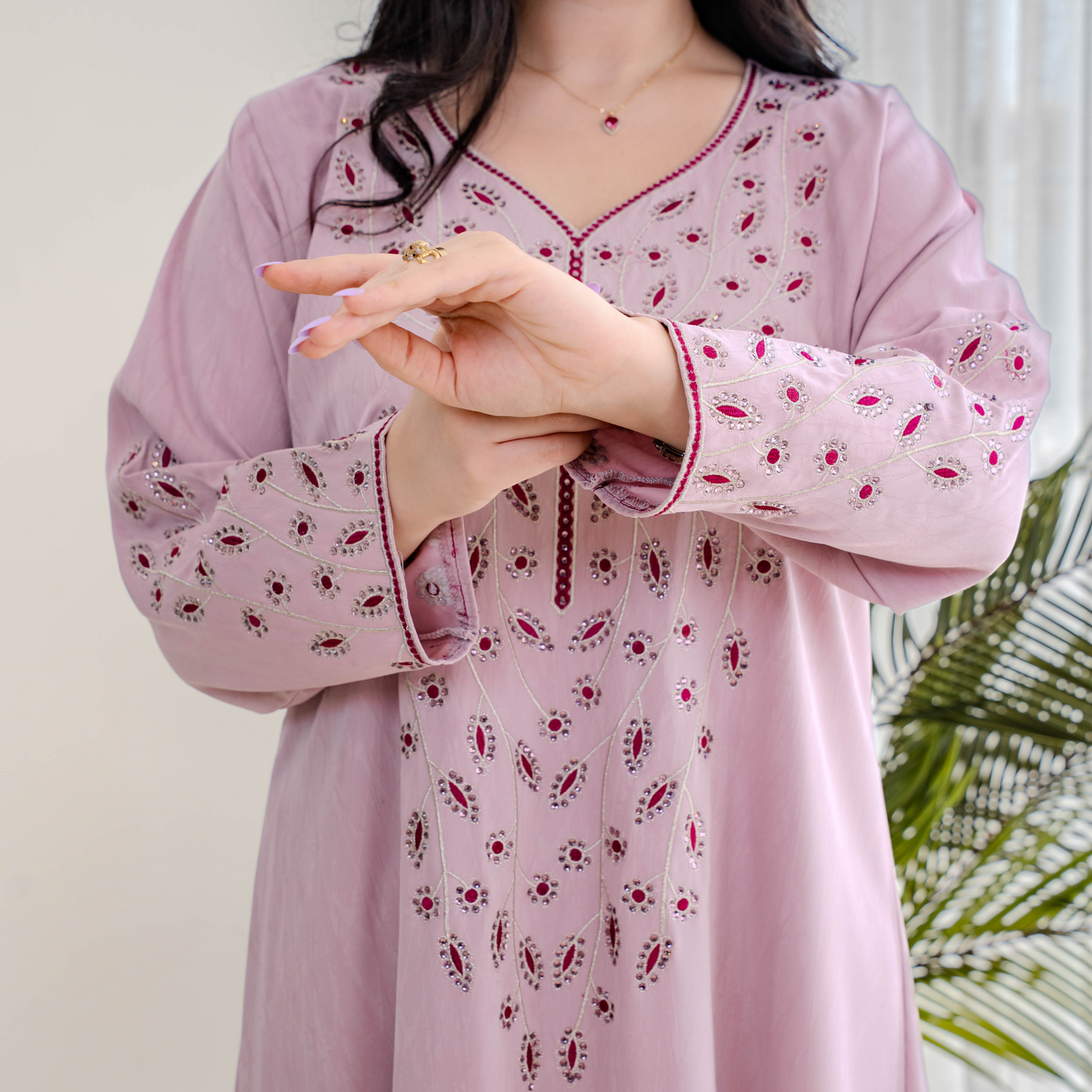 Bint Al-Bilad New Summer Collection 2025 | Stylish Jalabiyas & Kaftans - ZR-604