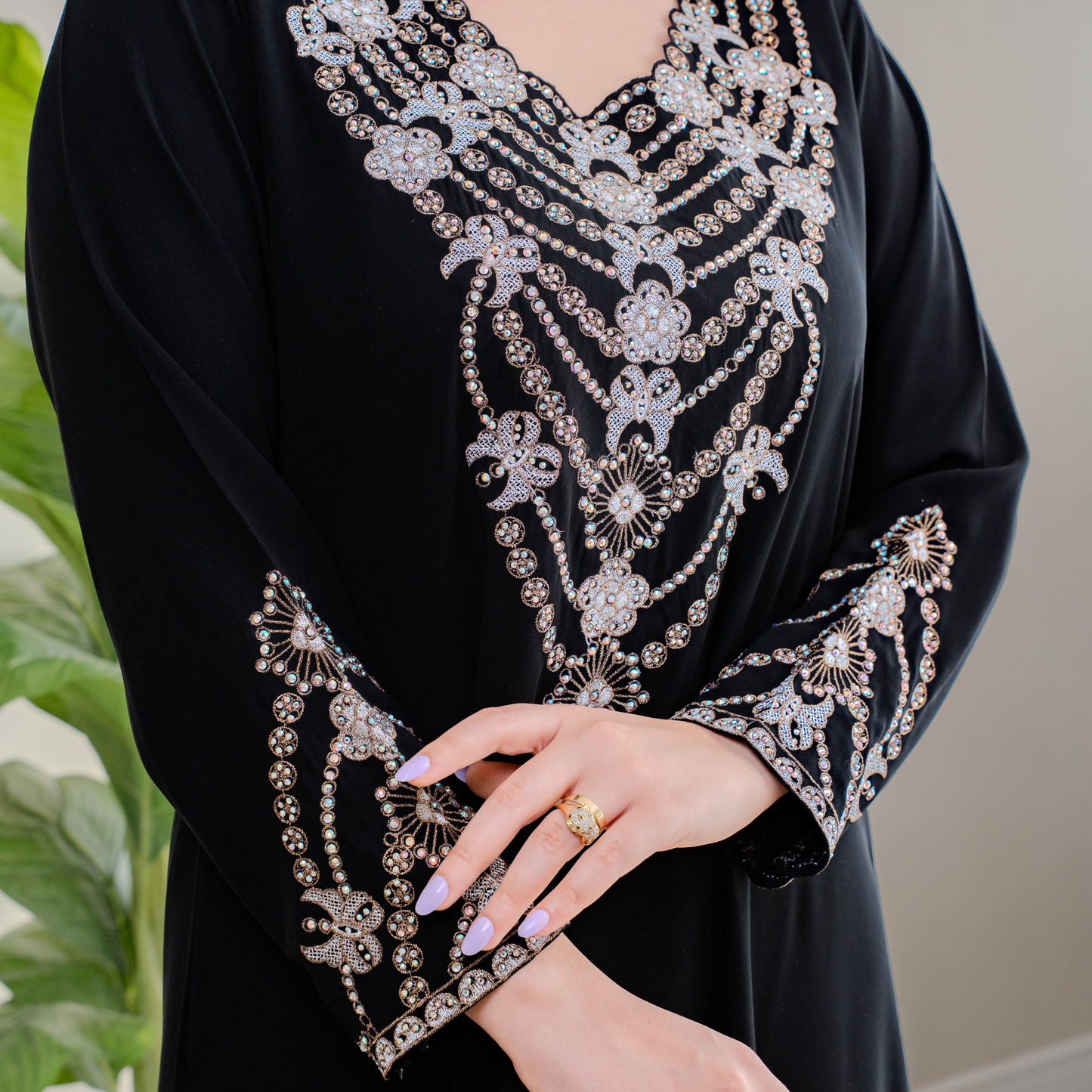 Bint Al-Bilad New Summer Collection 2025 | Stylish Jalabiyas & Kaftans - ZR613