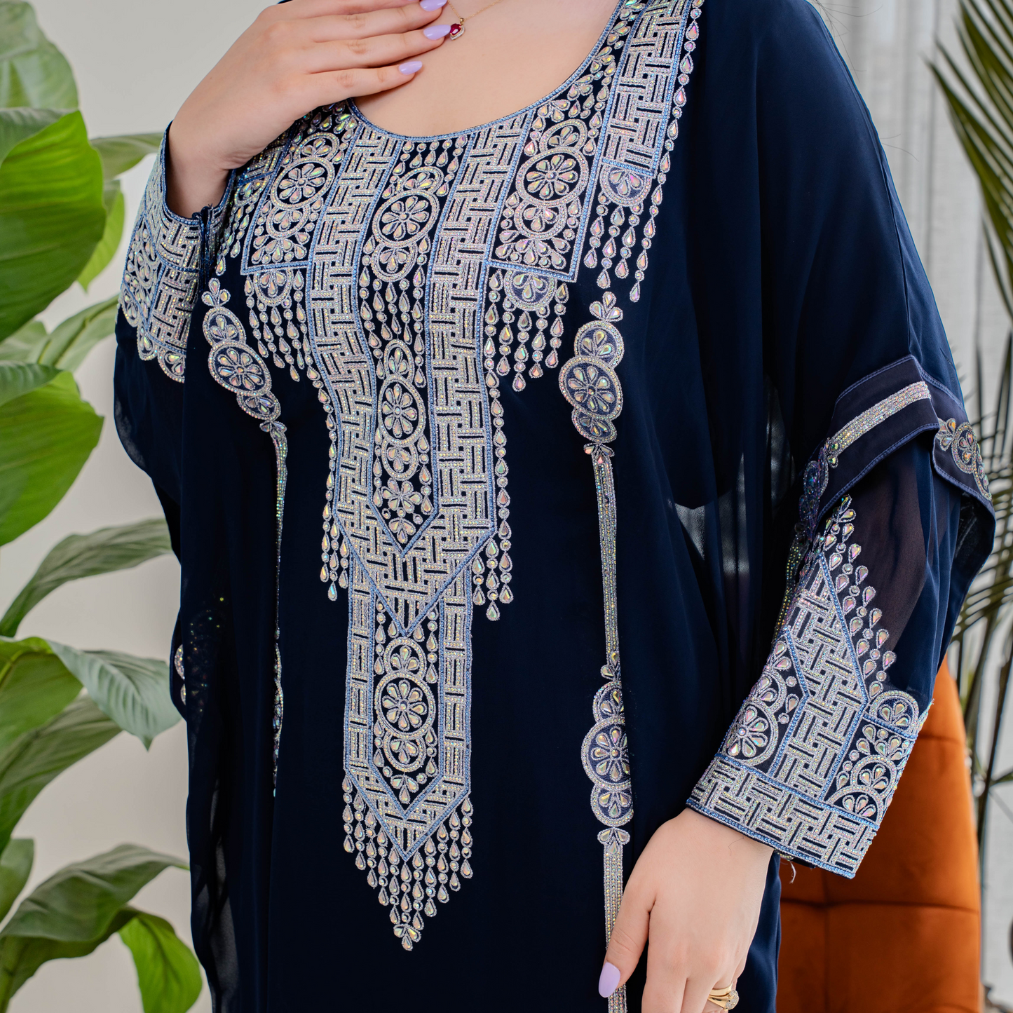 Bint Al-Bilad New Summer Collection 2025 | Stylish Jalabiyas & Kaftans - ZR-620