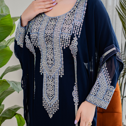 Bint Al-Bilad New Summer Collection 2025 | Stylish Jalabiyas & Kaftans - ZR-620