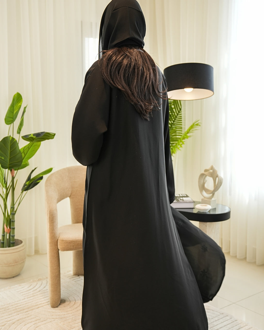 Classic Abaya with Modern Cut – Timeless Modest Style By Bint Al Bilad - AB003