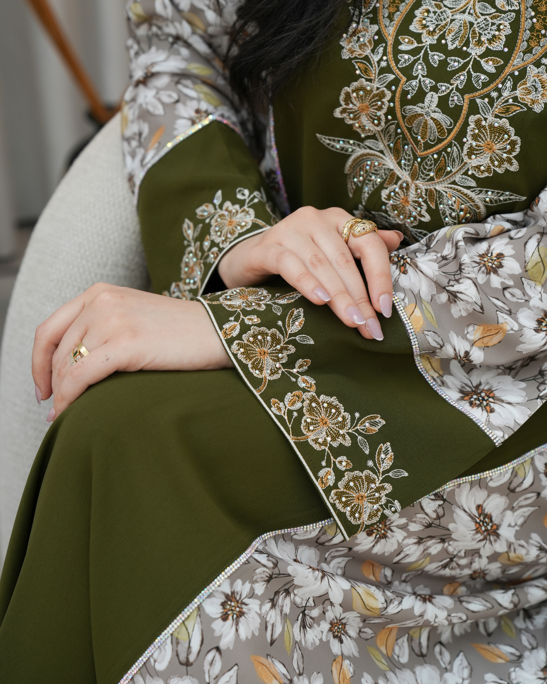 Majestic Grace Eid Jalabiya – A Modern Expression of Saudi Elegance - 4389