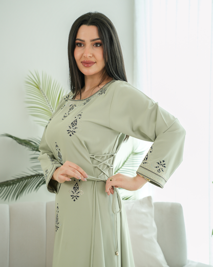 Elegant Eid Ul Fitr jalabiya with a distinctive modern design - 4588