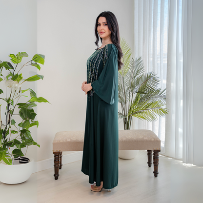 Bint Al-Bilad New Summer Collection 2025 | Stylish Jalabiyas & Kaftans - 4500