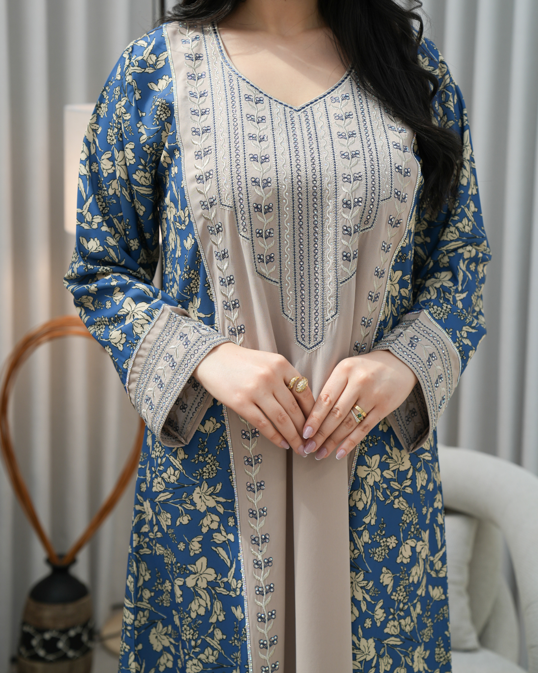 Majestic Grace Eid Jalabiya – A Modern Expression of Saudi Elegance - 4442