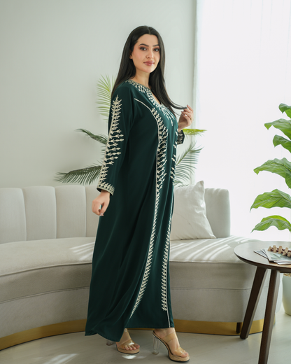 Majestic Grace Eid Jalabiya – A Modern Expression of Saudi Elegance - 4513