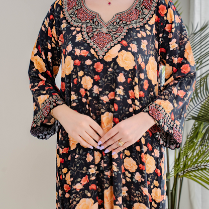 Bint Al-Bilad New Summer Collection 2025 | Stylish Jalabiyas & Kaftans - ZR-588