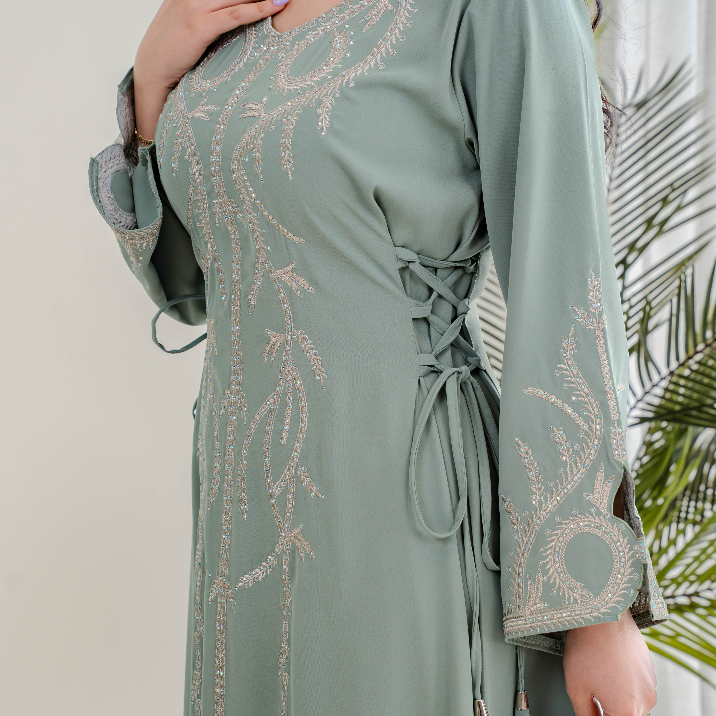 Bint Al-Bilad New Summer Collection 2025 | Stylish Jalabiyas & Kaftans - ZR-589