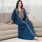 BintAlBilad Saudi Summer Jalabiya For Women New Collection Luxury Designs - 4325