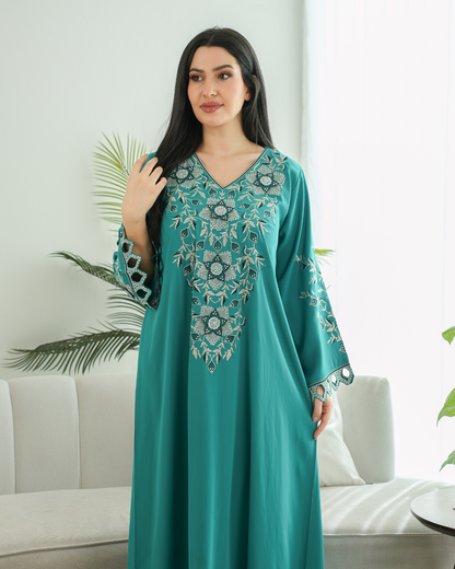 Elegant Eid Ul Fitr jalabiya with a distinctive modern design - 4480