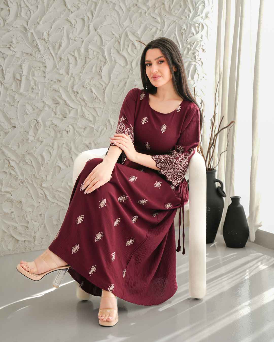 Majestic Grace Eid Jalabiya – A Modern Expression of Saudi Elegance - 4394