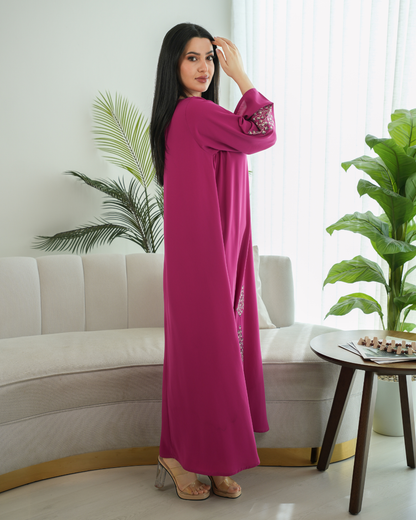 Elegant Eid Ul Fitr jalabiya with a distinctive modern design - 4555