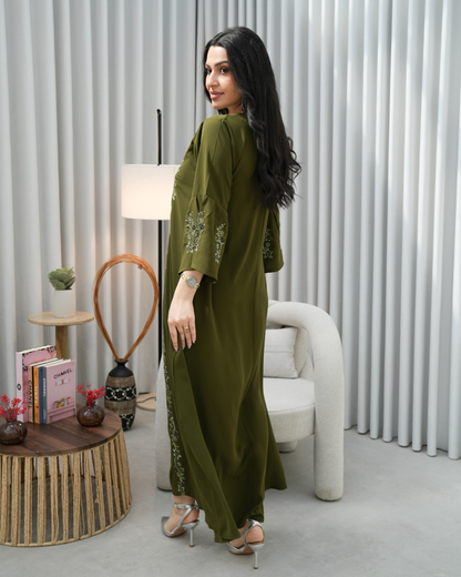 Majestic Grace Eid Jalabiya – A Modern Expression of Saudi Elegance - 4443