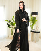 Classic Abaya with Modern Cut – Timeless Modest Style By Bint Al Bilad - AB002