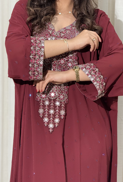 Zr 789 - جلابية ذوق راقٍ بإطلالة محتشمة