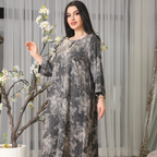 BintAlBilad Saudi Summer Jalabiya For Women New Collection Luxury Designs - 4392