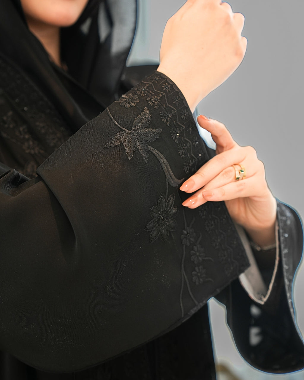 Classic Abaya with Modern Cut – Timeless Modest Style By Bint Al Bilad - AB002