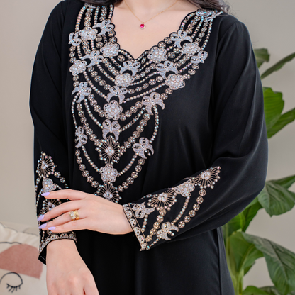 Bint Al-Bilad New Summer Collection 2025 | Stylish Jalabiyas & Kaftans - ZR613