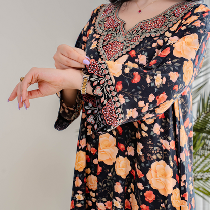 Bint Al-Bilad New Summer Collection 2025 | Stylish Jalabiyas & Kaftans - ZR-588