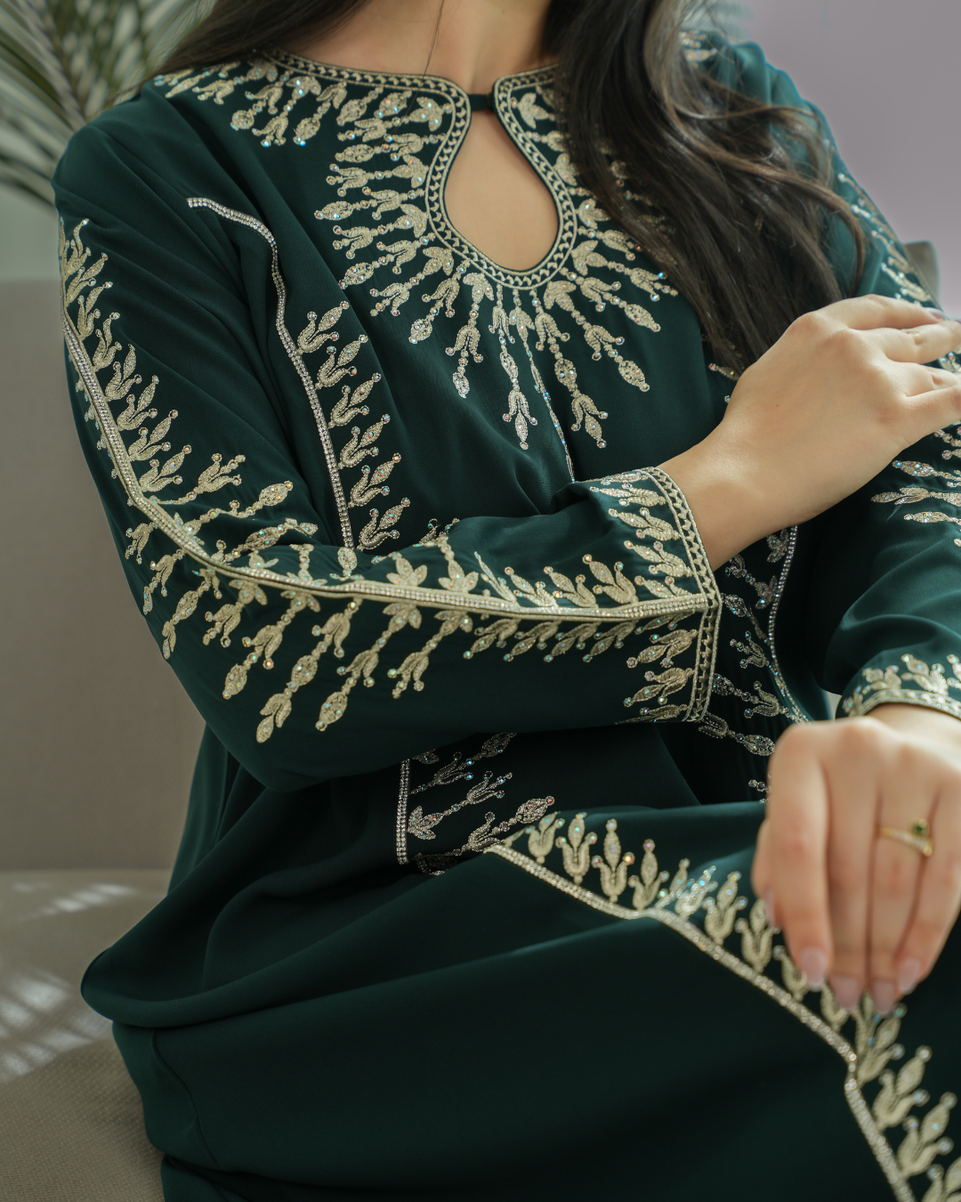 Majestic Grace Eid Jalabiya – A Modern Expression of Saudi Elegance - 4513