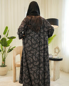 Winter Classic Abaya with Modern Cut – Timeless Modest Style By Bint Al Bilad - AB012