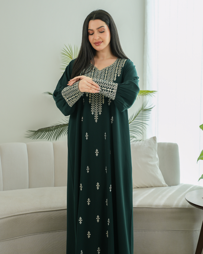 جلابية عيد الفطر الأنيقة بتصميم عصري مميز - 4417